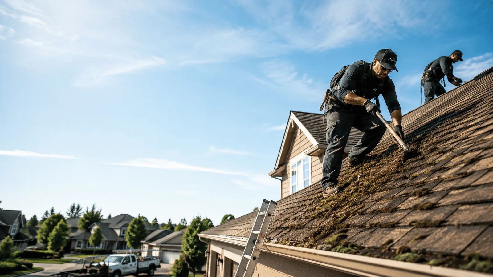 Roof Moss Removal in Nancy, KY near me
